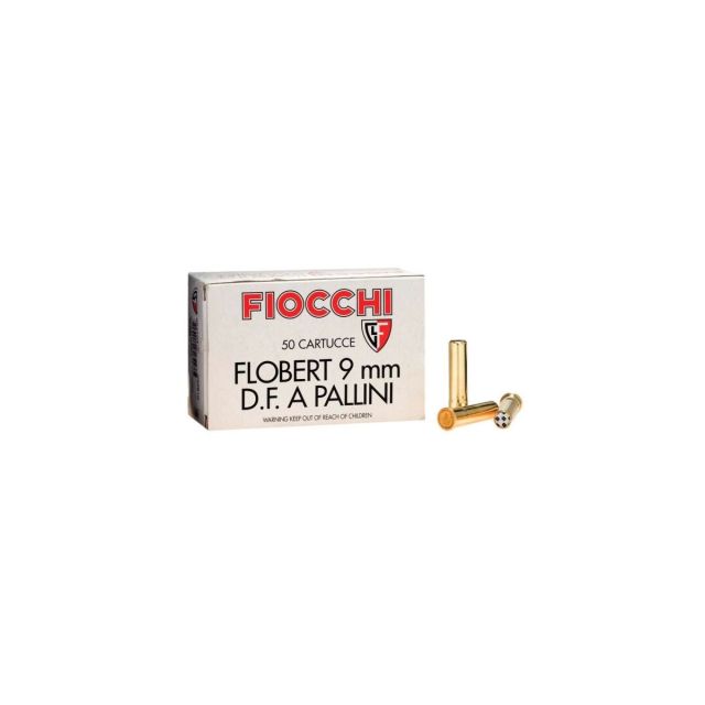 Fiocchi Flobert 9mm / #3 Garden Shotgun Cartridges #6 Shot (x50)