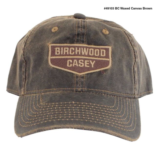 Birch wood Casey Waxed Brown Cap