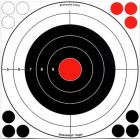 BIRCHWOOD CASEY - Stick-a-bull Targets 5 x 12" Targets 60 Plasters