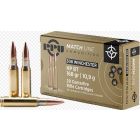 PPU Ammunition .308 Win Matchline HPBT 168G (x20)