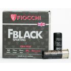 FIOCCHI SHOTGUN CARTRIDGES - F BLACK SPORTING FIBRE -12G FBLACK SPORTING 28G 8 x25