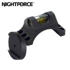 NIGHTFORCE TOP HALF RING WITH LEVEL AND ADI MOUNT 30MM 6 SCREW