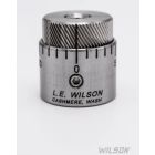 L E WILSON Stainless Micrometer Cap for Standard Inline Seater Die