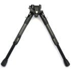 TIER-ONE TACTICAL BIPOD - CARBON-CARBON-230mm-PAN/TILT PICATINNY